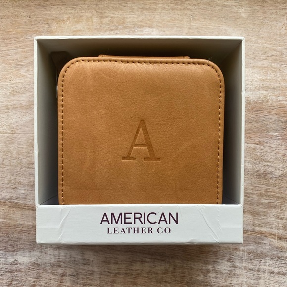 American Leather Co. Accessories - American Leather Co. Jewelry Box Caffe Latte